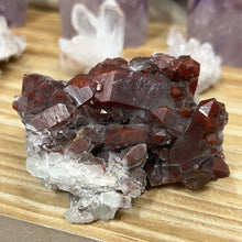 Load image into Gallery viewer, High Grade Red Hematite Quartz Cluster
