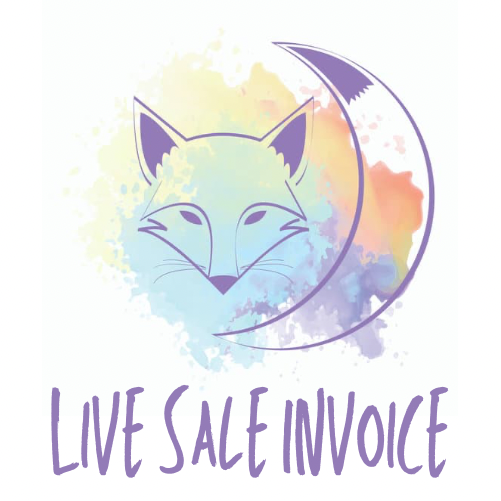 Live Sale Invoice - @rockgemlovr